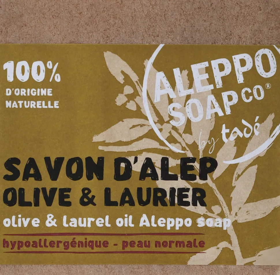 Aleppo-Seife mit Lorbeeröl und Olive