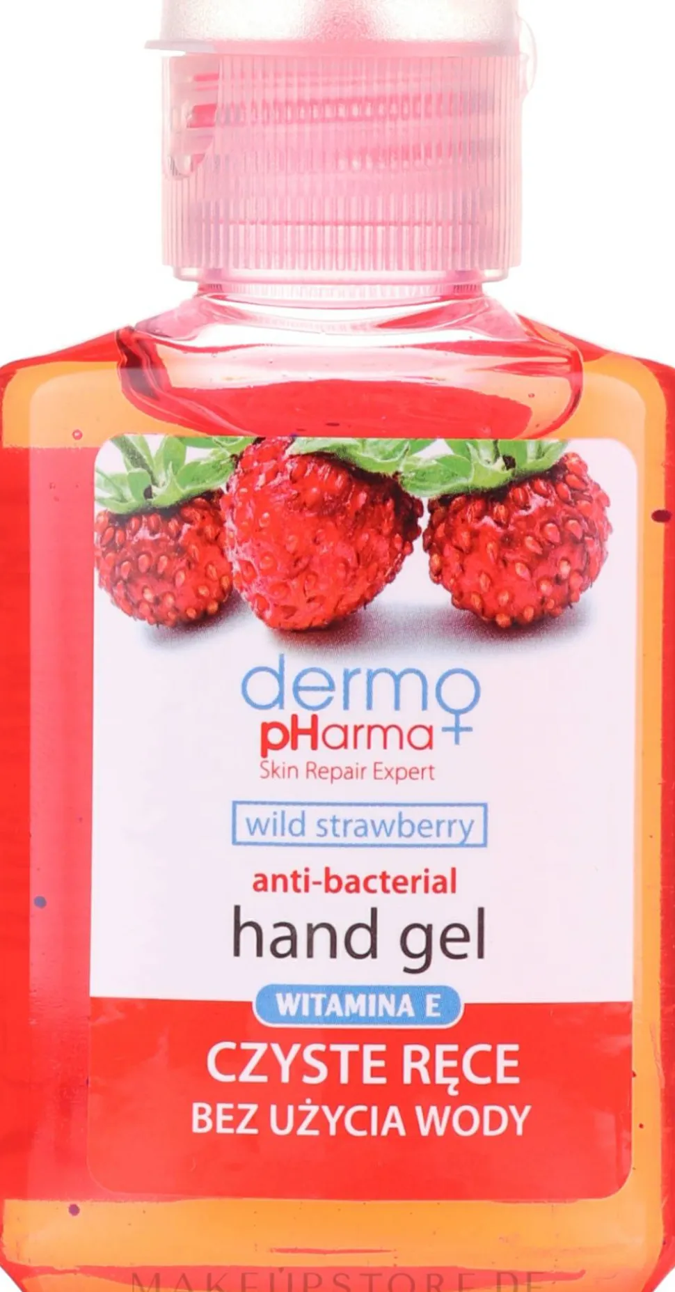 Antibakterielles Handgel Erdbeere