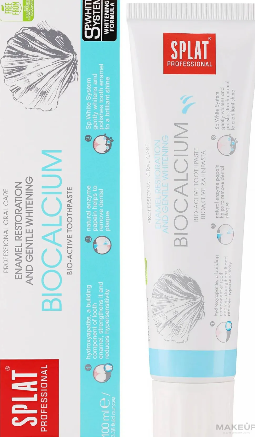 Aufhellende Zahnpasta Biocalcium
