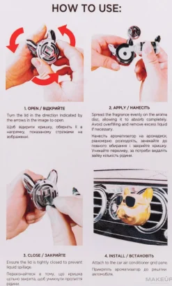 Auto-Lufterfrischer Gold Bulldog