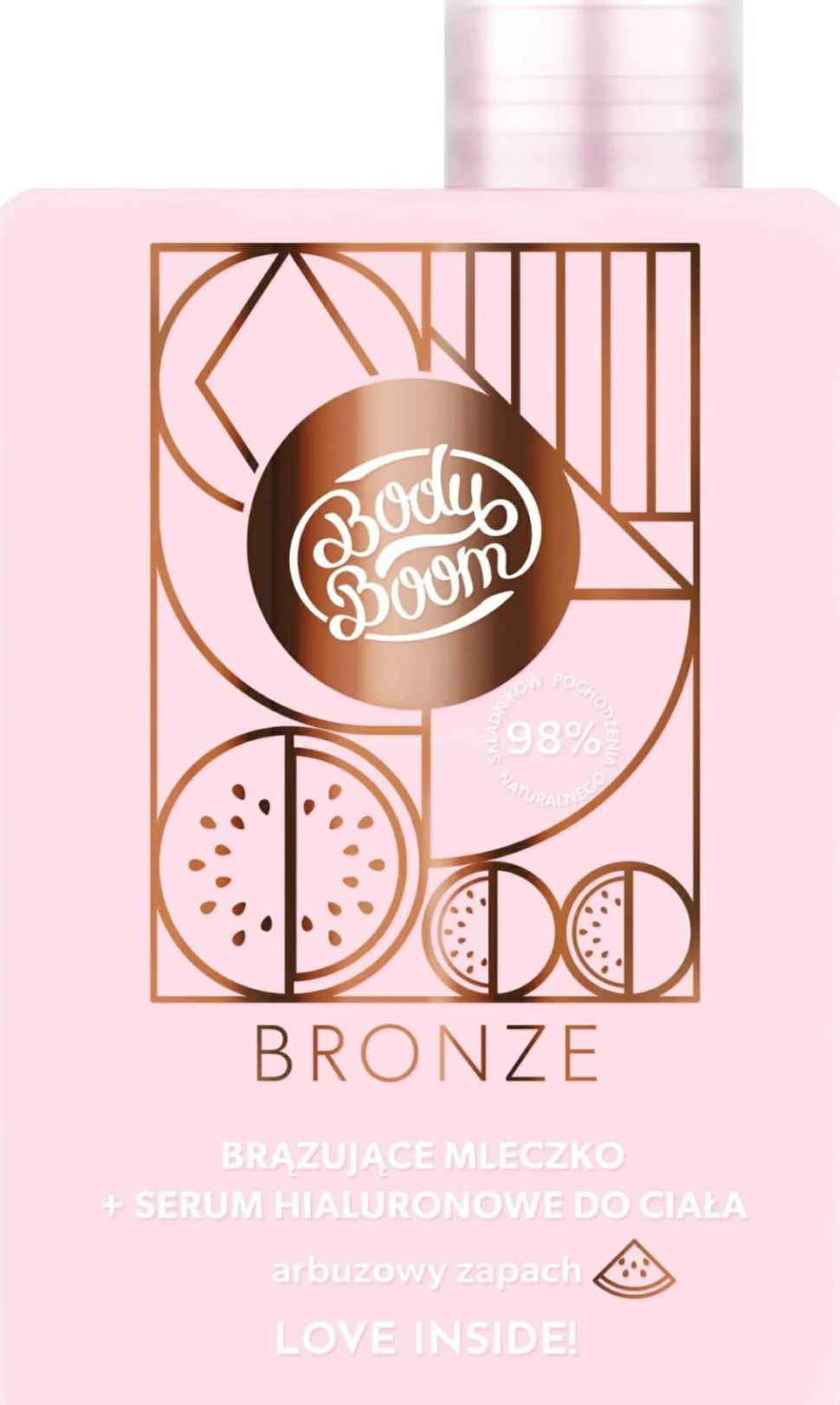 Bronzing-Milch + Hyaluronsäure-Serum für den Körper 2in1