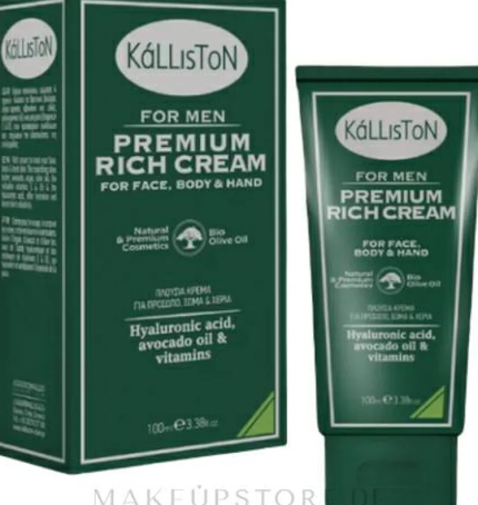 Creme für Gesicht, Körper und Hände für Männer