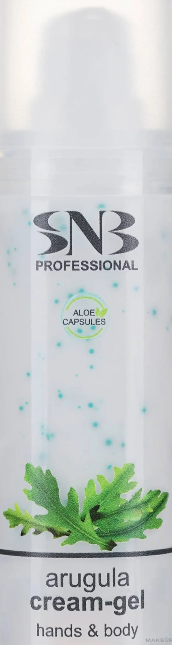 Creme-Gel für Hände und Körper mit Aloe Vera-Granulat und Rucola-Extrakt