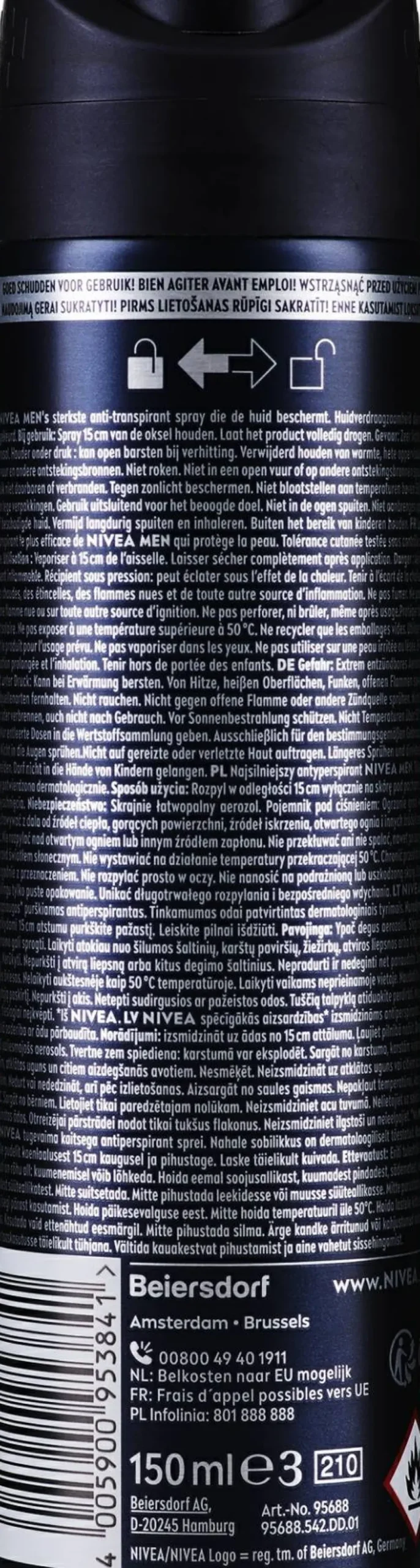 Deo-Antitranspirant-Spray für Männer