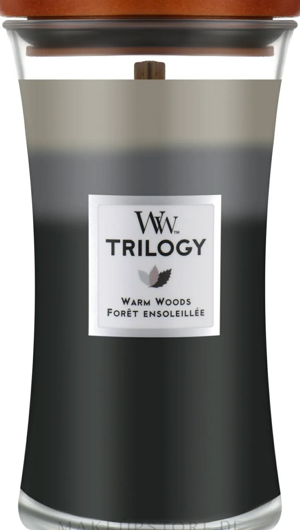 Duftkerze im Glas Warm Woods