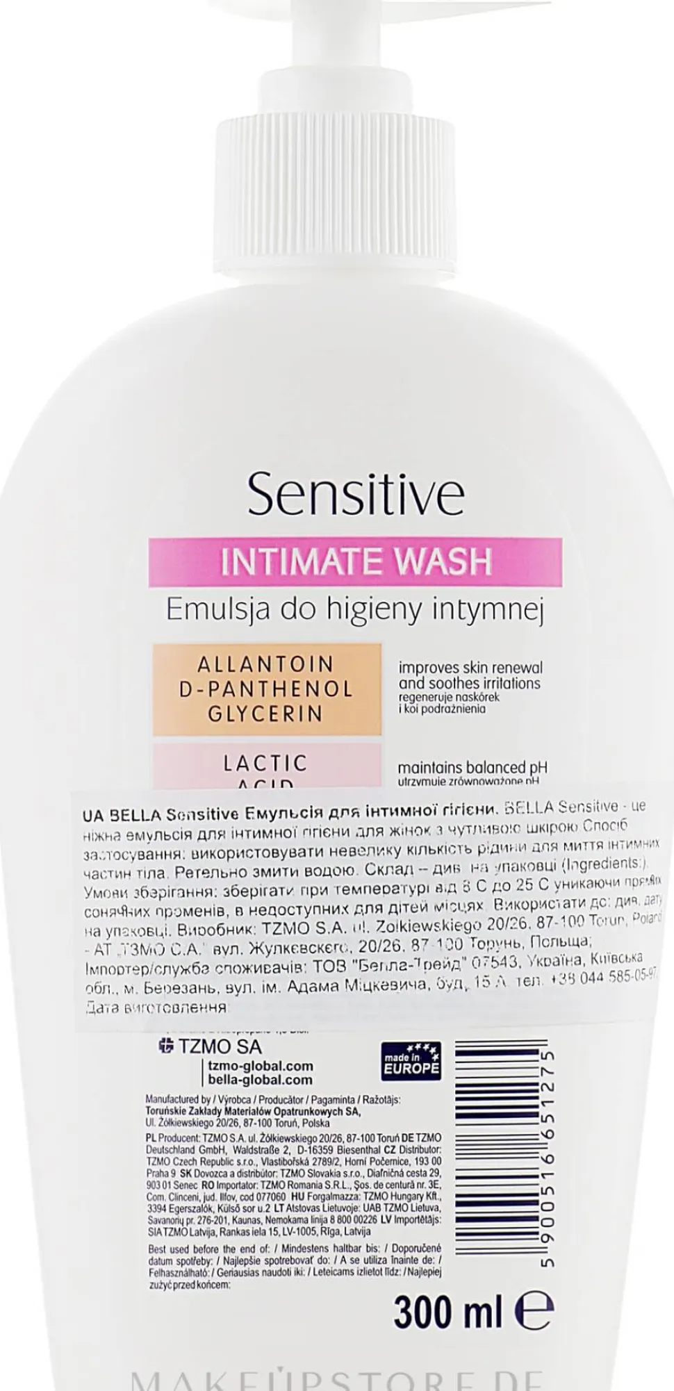 Emulsion für die Intimhygiene