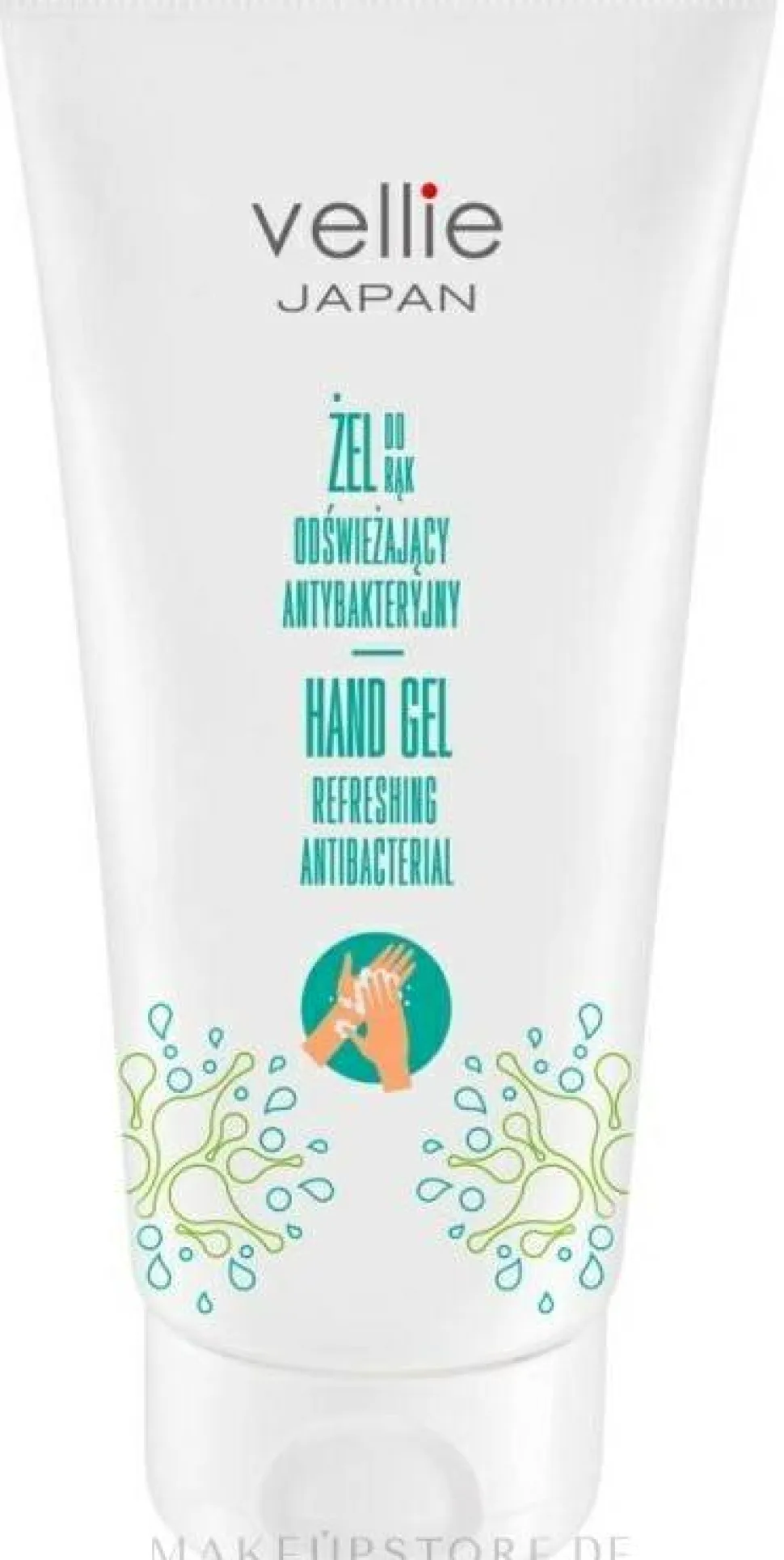 Erfrischendes antibakterielles Handgel