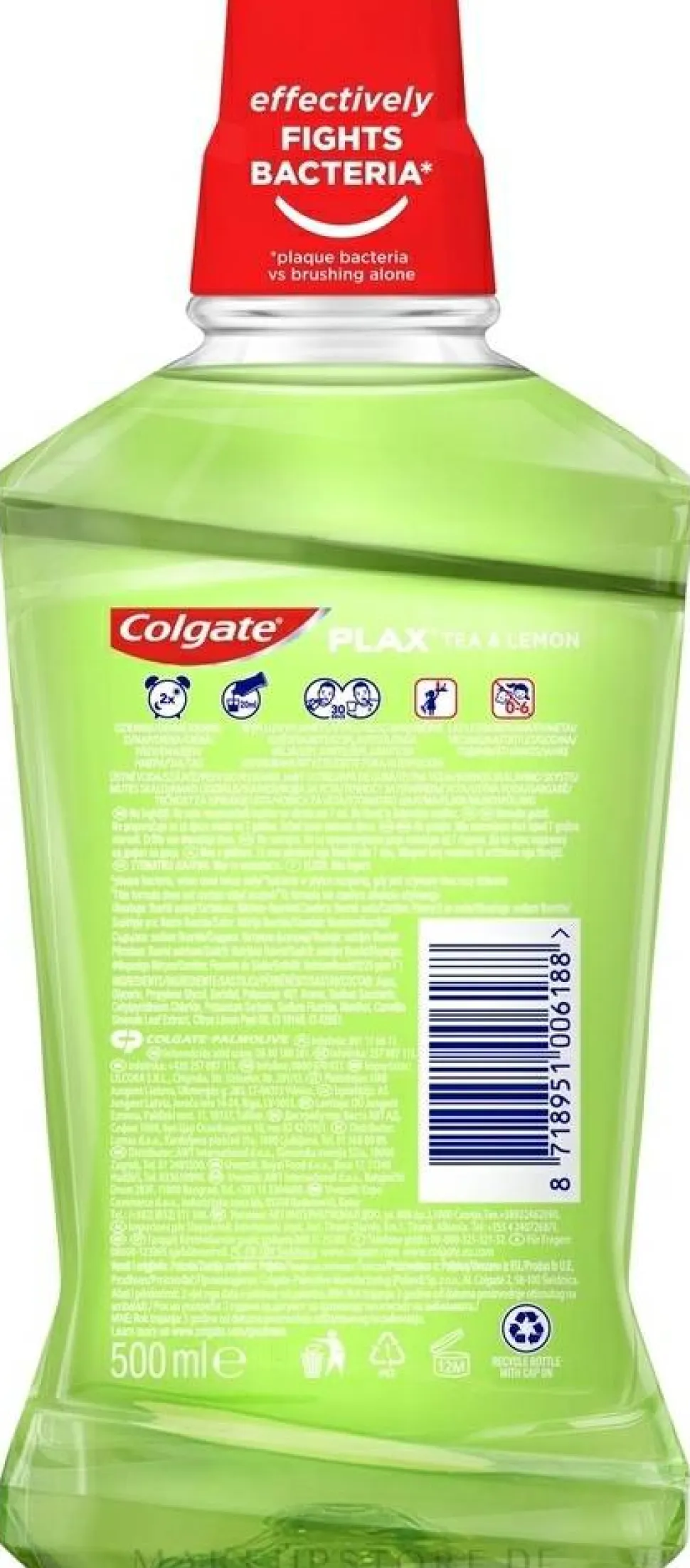 Erfrischendes Mundwasser mit Tee-Extrakt