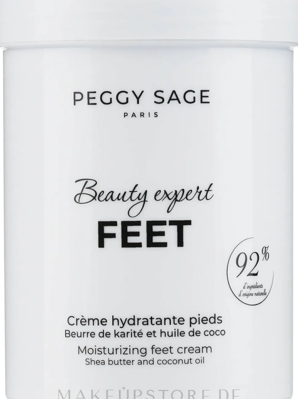 Feuchtigkeitsspendende Fußcreme