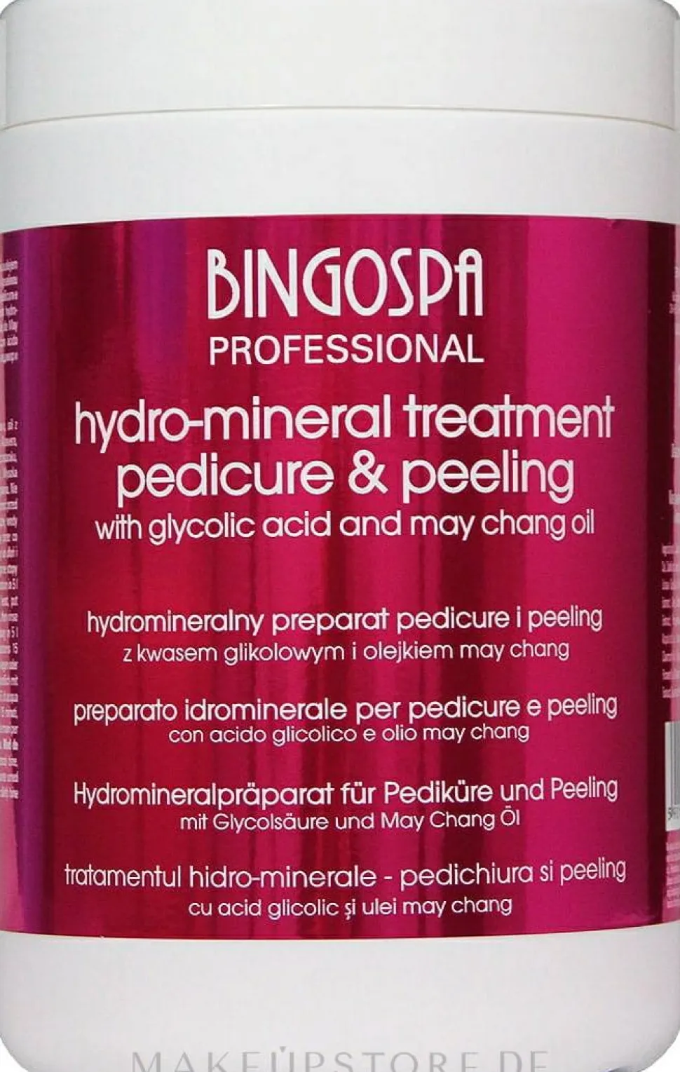 Fußpeeling mit Glykolsäure und Hydro-Mineralien