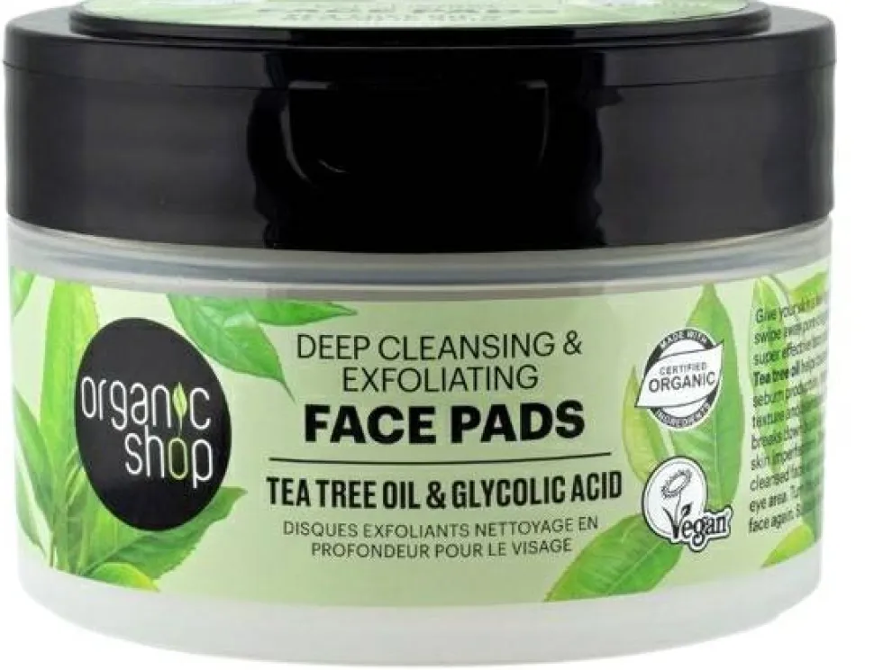 Gesichtsreinigungs- und Peeling-Pads