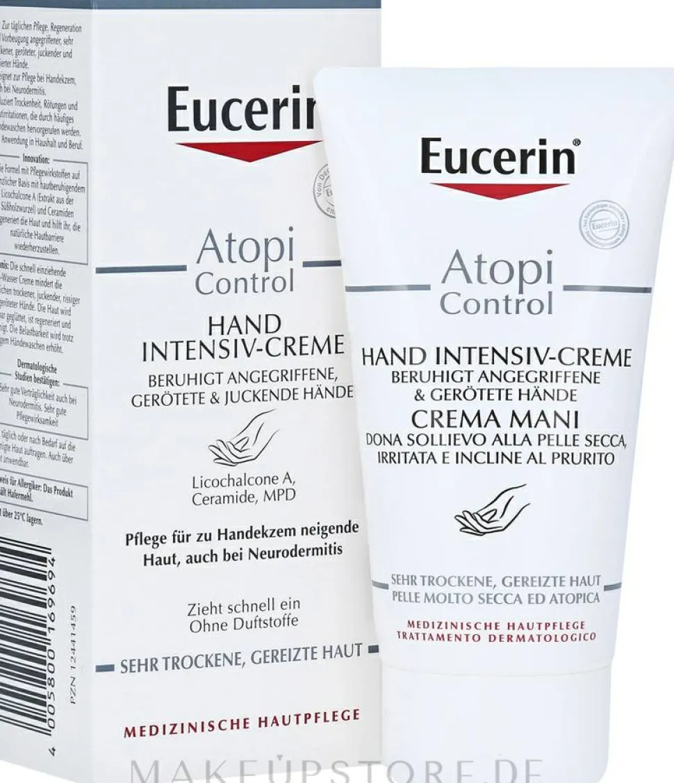 Handcreme für angegriffene, trockene, spröde Haut