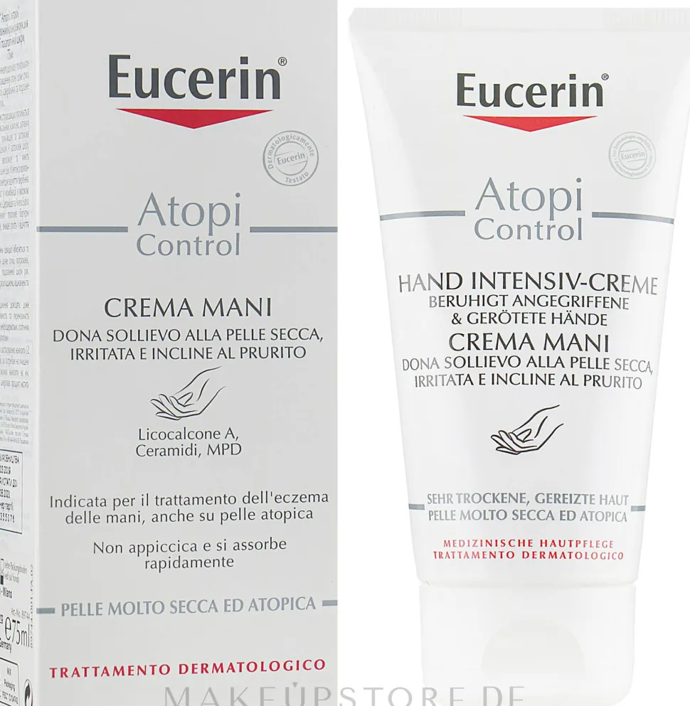 Handcreme für angegriffene, trockene, spröde Haut