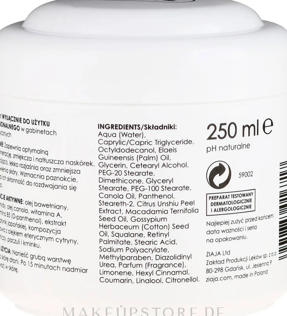 Hand- und Nagelmaske mit Rapsöl und Vitamin C