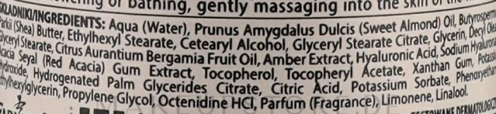 Körperserum mit Bergamottenöl