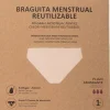 Menstruationsslips, hautfarben, Größe XXL