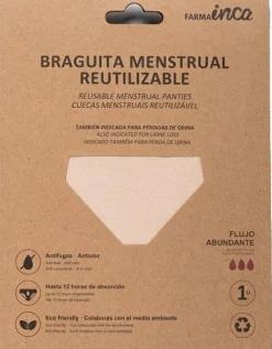 Menstruationsunterwäsche, hautfarben, Größe L