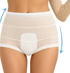 Nachgeburtliche Netzunterhosen, Größe M