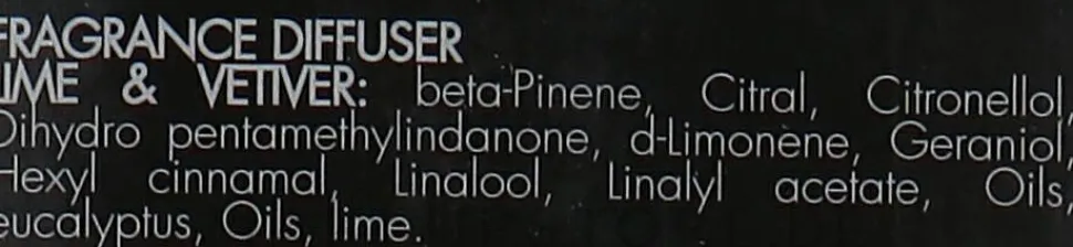 Raumerfrischer Limette und Vetiver