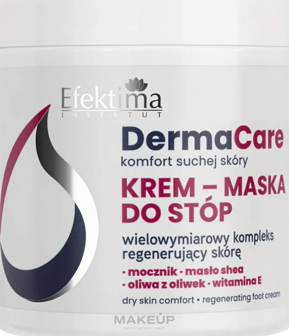Regenerierende Creme-Maske für die Füße