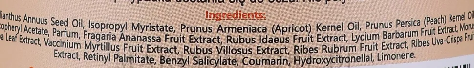 Regenerierendes Massageöl mit Pfirsich- und Aprikosenöl