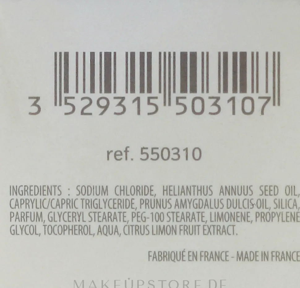 Salzpeeling für Füße mit Mandelöl