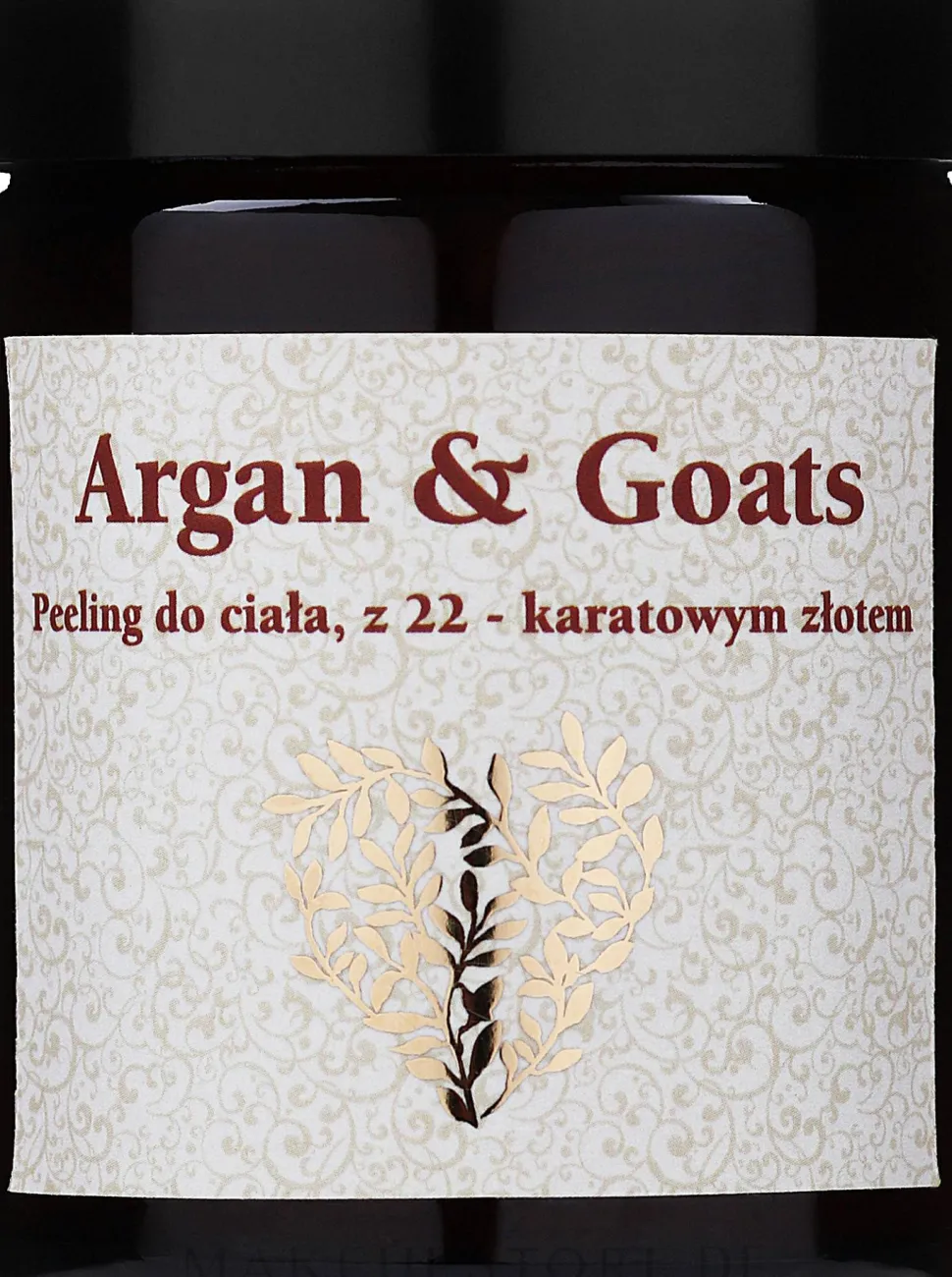 Salz-Zucker-Peeling mit Arganöl und Ziegenmilch für den Körper