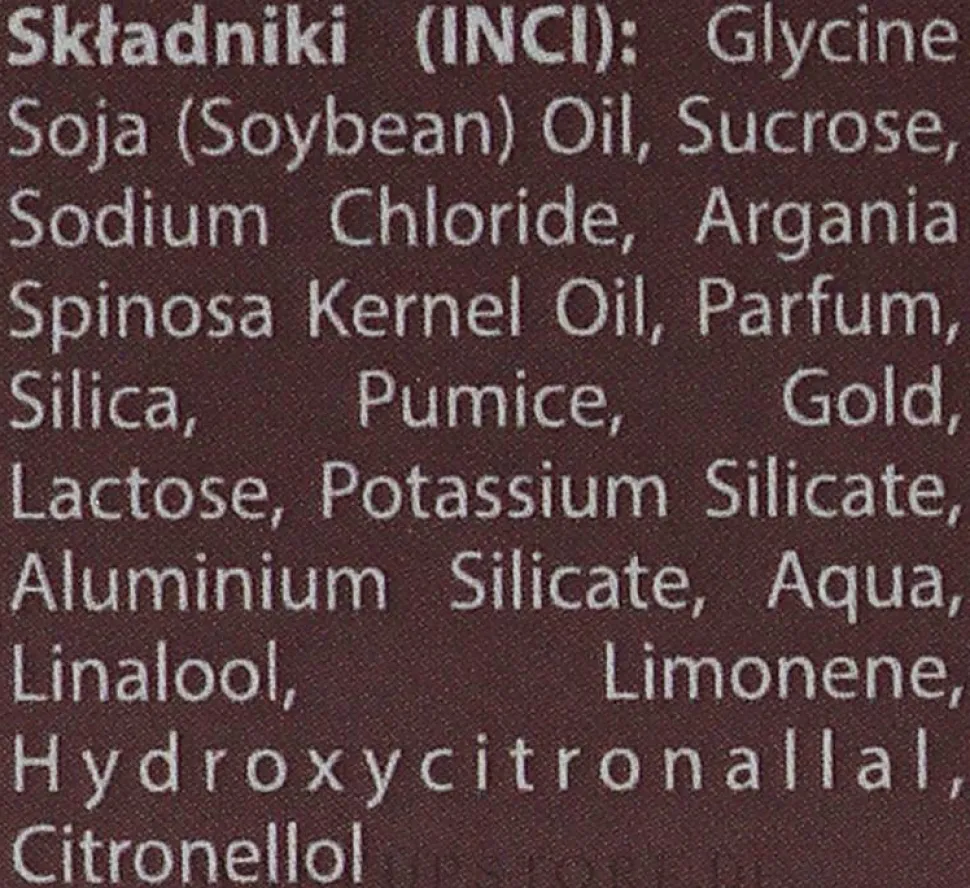 Salz-Zucker-Peeling mit Arganöl und Ziegenmilch für den Körper