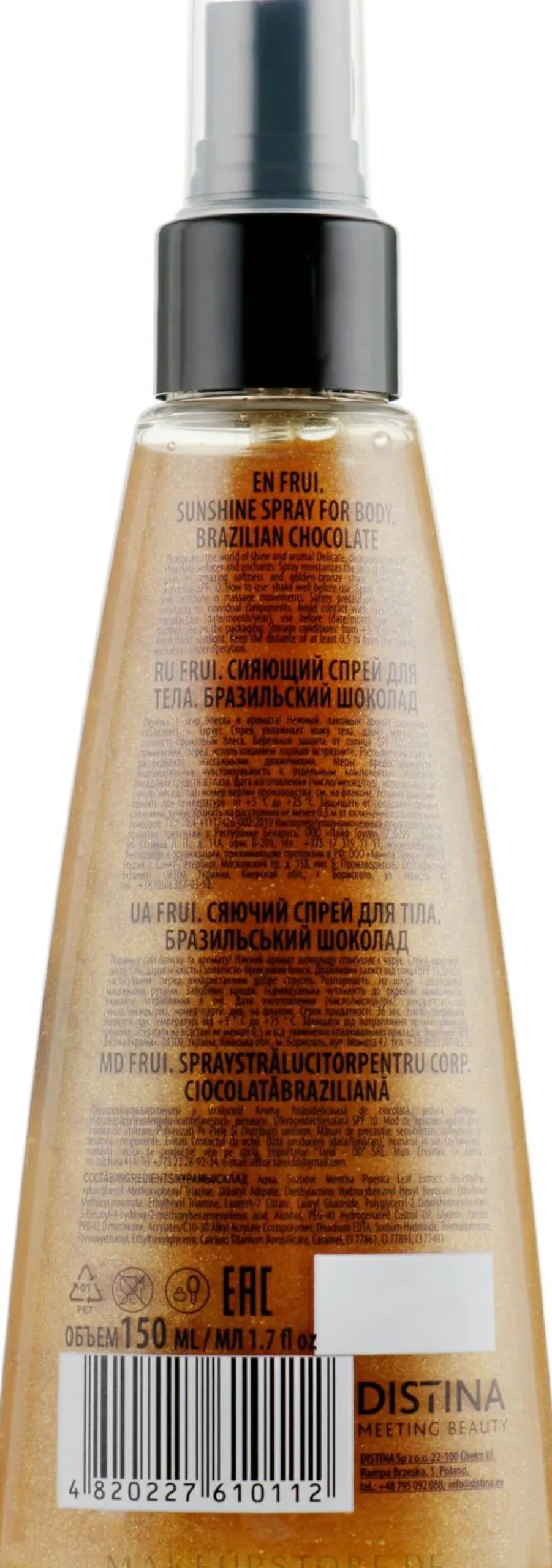 Strahlendes Aromaspray Brasilianische Schokolade