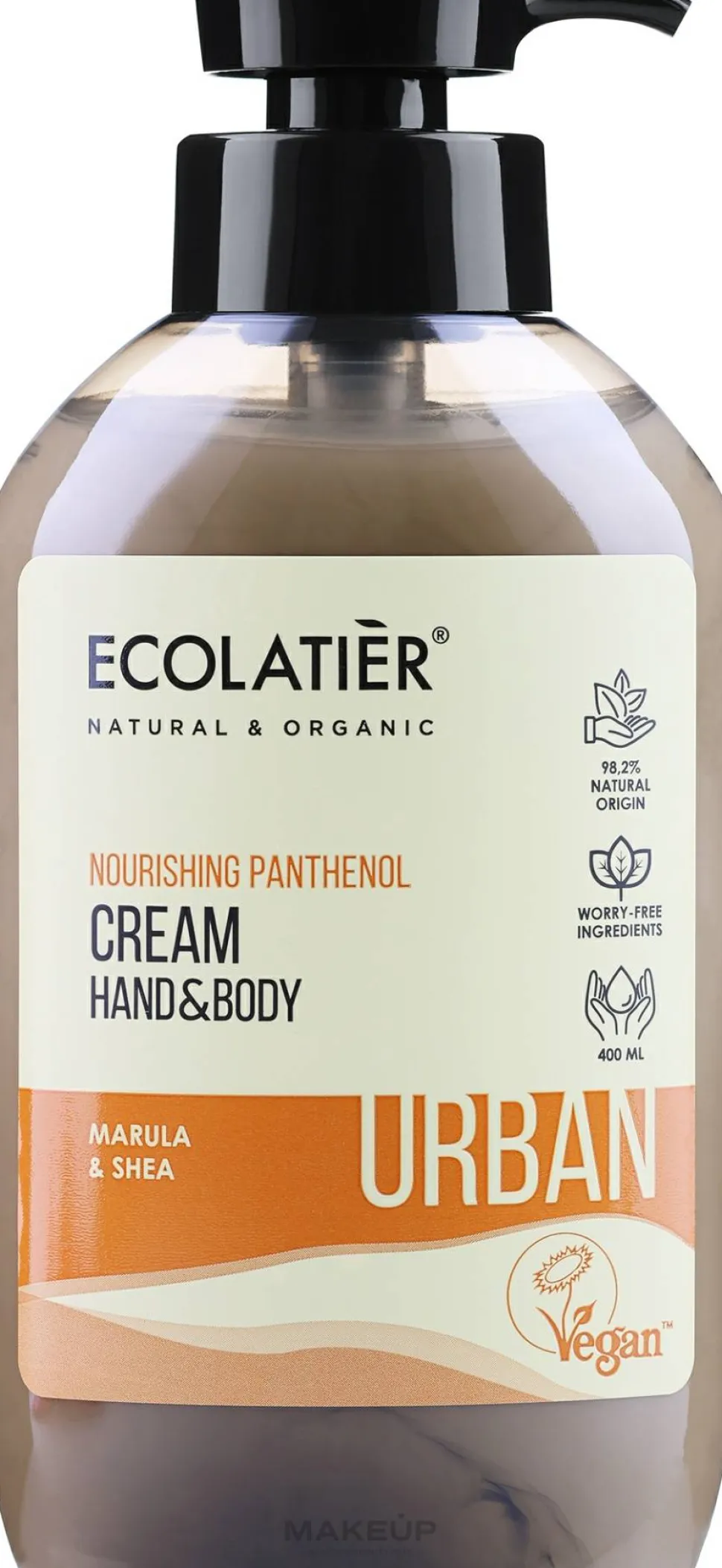 Tief nährende Körper- und Handcreme mit Marula, Kukuinuss und Panthenol