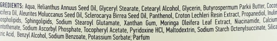 Tief nährende Körper- und Handcreme mit Marula, Kukuinuss und Panthenol