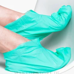 Weichmachende Fußmaske in Socken mit Zitronenextrakt