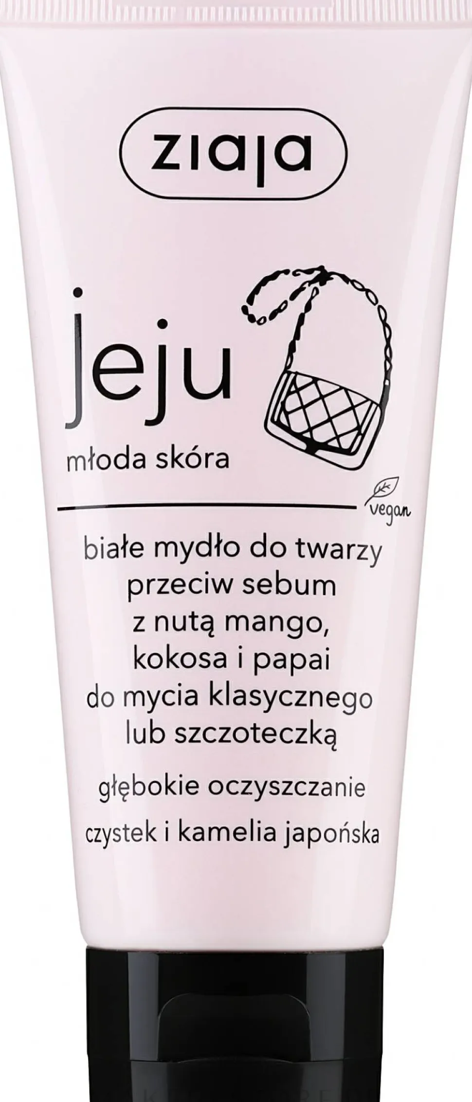Weiße Gesichtsseife mit Mango, Papaya und Kokosnuss