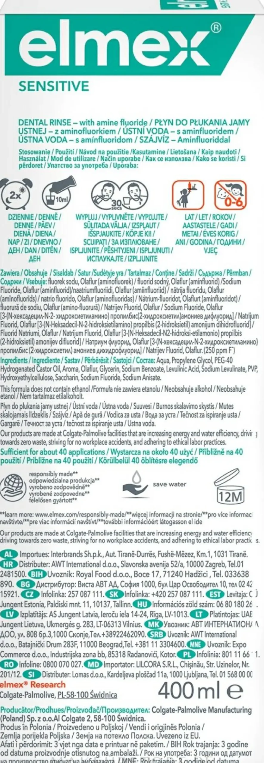 Zahnspülung mit Aminfluorid für Kinder